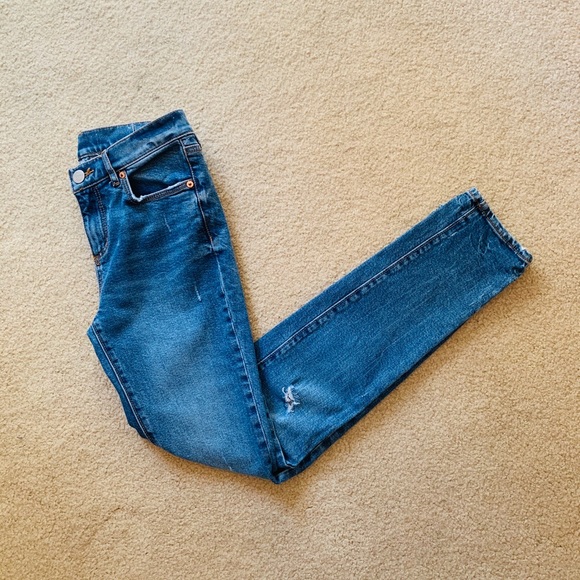 loft blue jeans